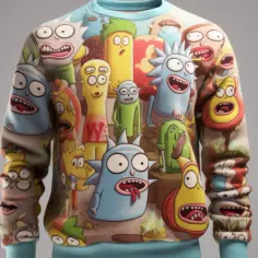 Odkryj Swetry Rick i Morty - Najnowsza Kolekcja, Wyjątkowe wzory!