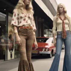 Odkryj styl retro z naszymi Spodniami Lata 70 i Dzwonami – Powrót do Modnych Lat!